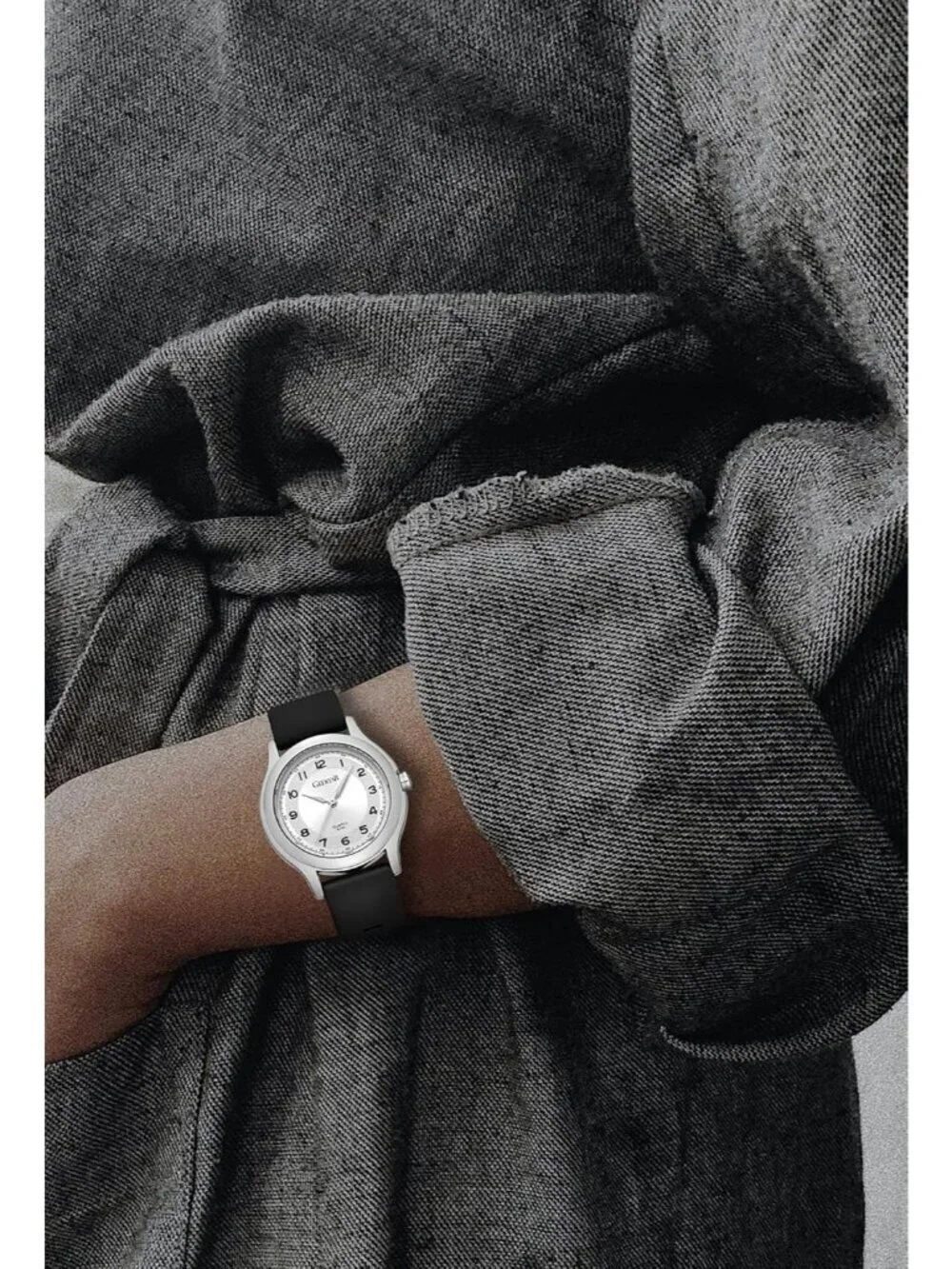 Women's Black Analog Quartz Nurses Variety Soft Silicone Band Waterproof Watch